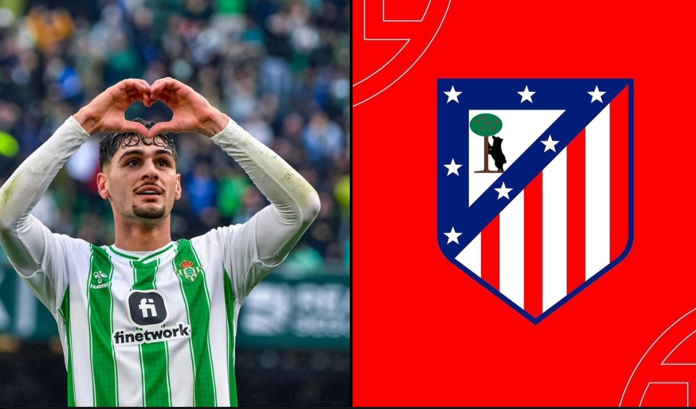 西媒：西蒙尼希望签下贝蒂斯中场卡多索，马竞在竞争中处于有利地位